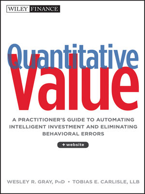 cover image of Quantitative Value
